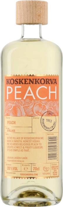 Koskenkorva Peach 20% 0,70 L