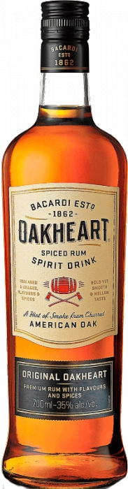 Bacardi Oakheart 35% 0,70 L