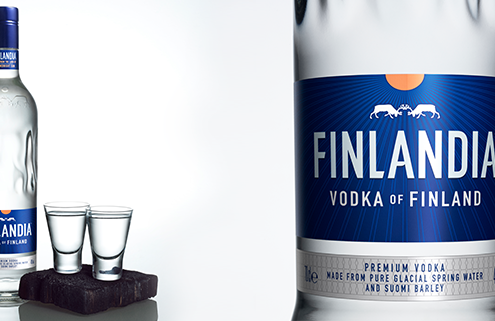 Finlandia Vodka novy dizajn