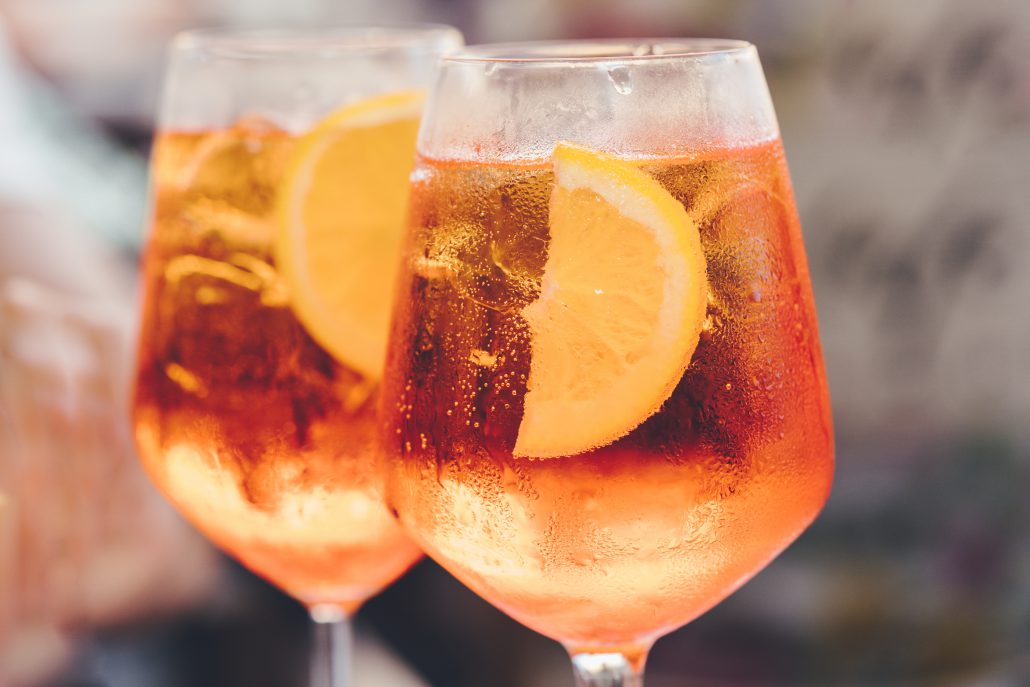 Aperol Spritz s citrónom