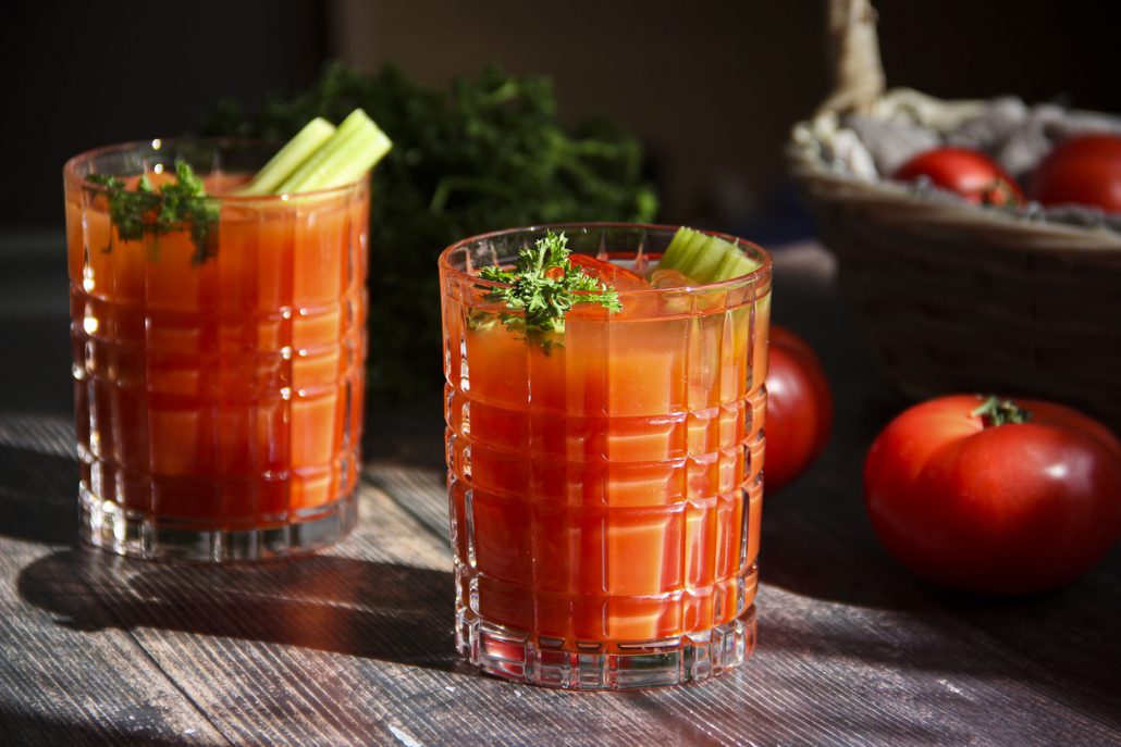 Osviežujúci Bloody Mary cocktail