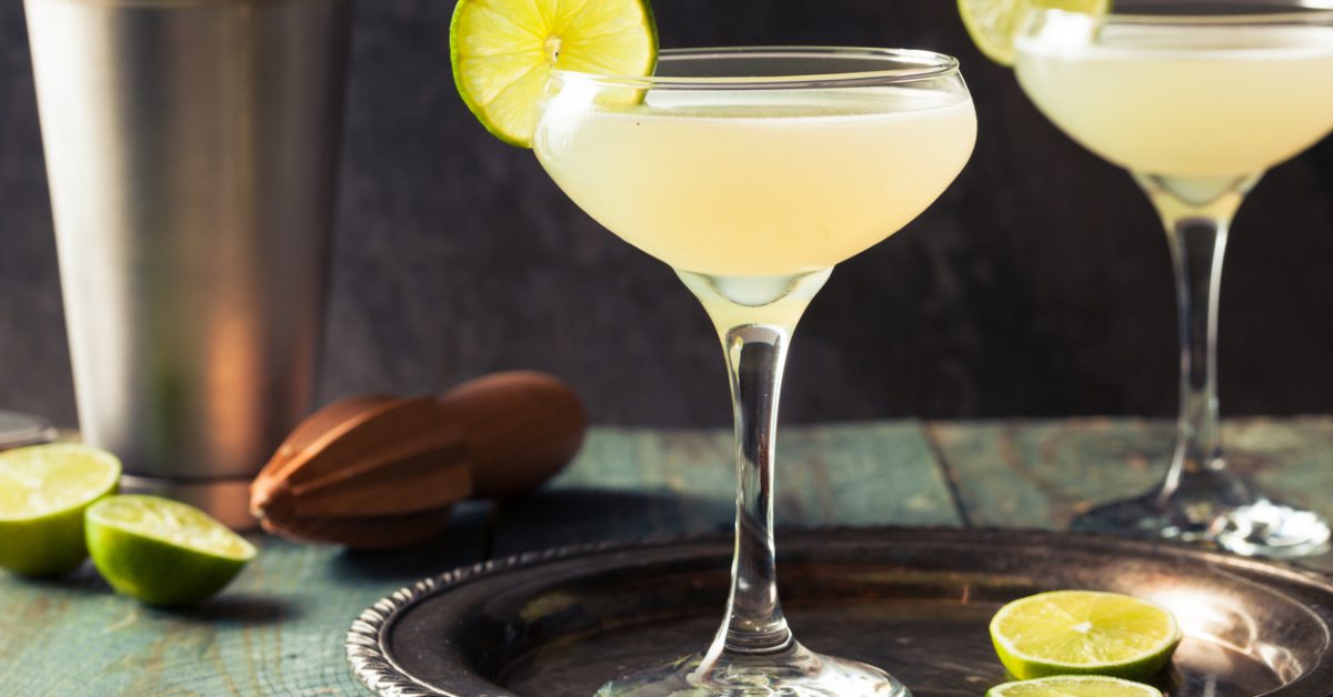 Classic Lime Daiquiri Cocktail
