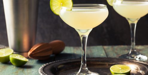 Classic Lime Daiquiri Cocktail