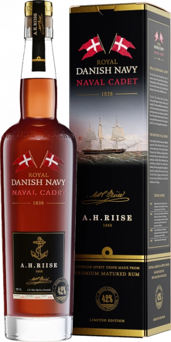 A.H. Riise Royal Danish Navy Naval Cadet 42% 0,70 L