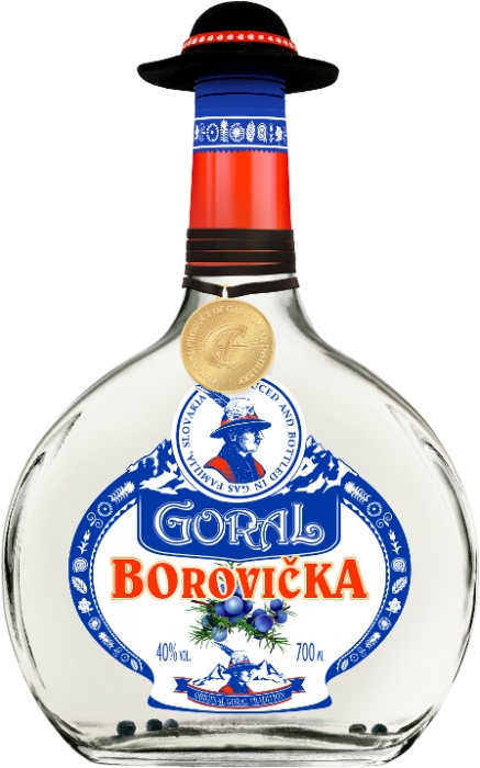 Goral Borovička 40% 0,70 L