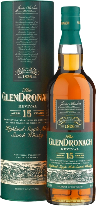 Glendronach 15YO Revival 46% 0,70 L