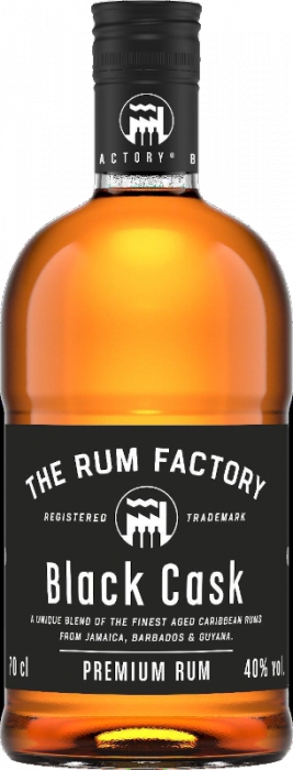 The Rum Factory Black Cask 40% 0,70 L