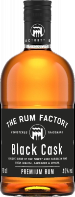 The Rum Factory Black Cask 40% 0,70 L