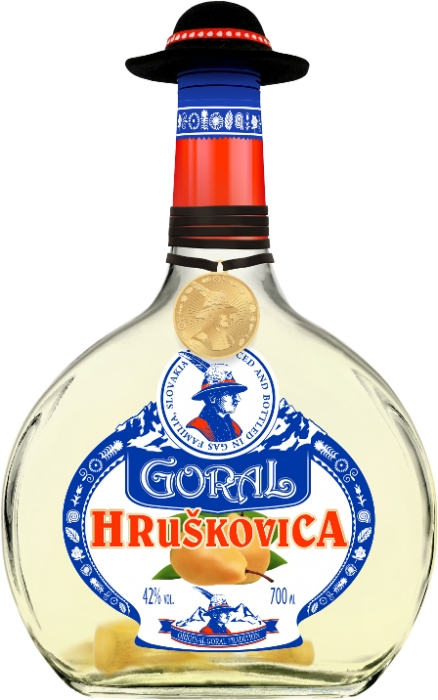 Goral Hruškovica 42% 0,70 L