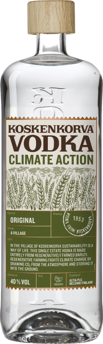 Koskenkorva Vodka Climate Action 40% 0,70 L