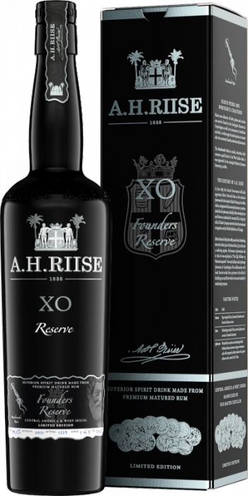 A.H. Riise XO Founders Reserve 2nd Edition 44,3% 0,70 L