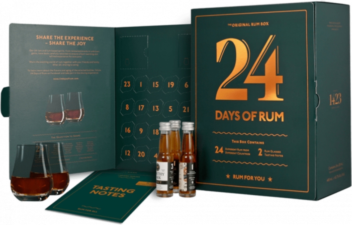 Rumový kalendár - 24 Days Of Rum 43,7% 0,48 L (verzia 2)