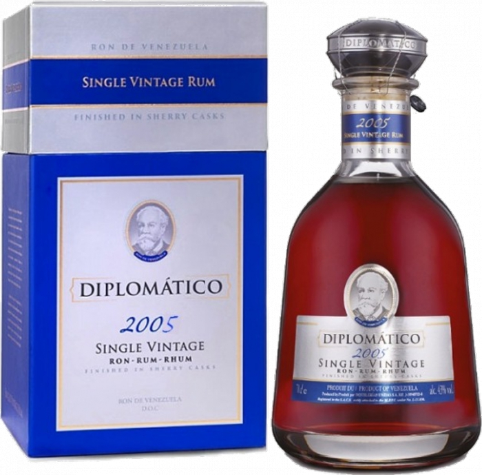 Diplomatico Single Vintage 2005 43% 0,70 L