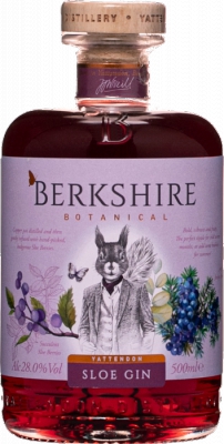 Berkshire Sloe Gin 28% 0,50 L