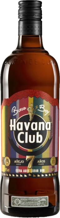 Havana 7YO 40% 0,70 L Limited Burna Boy Edition