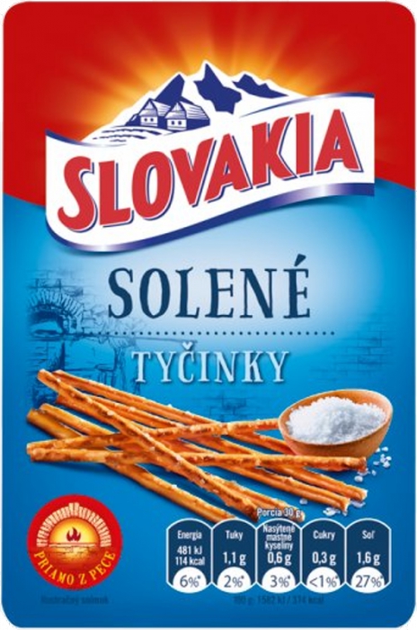 Slovakia Tyčinky solené 85 g