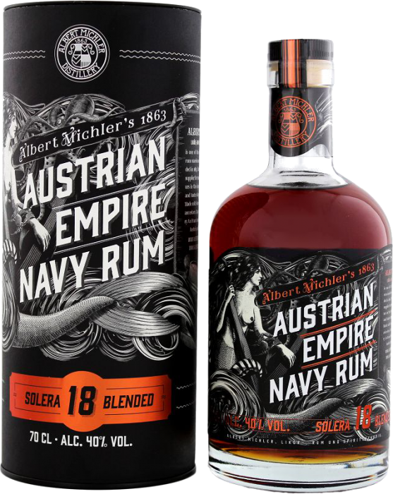 Austrian Empire Navy Rum Solera 18YO 40% 0,70 L