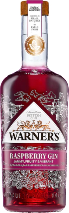 Warner’s Raspberry Gin 40% 0,70 L v tube