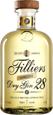 Filliers 28 Dry Barrel Aged Gin 43,7% 0,50 L