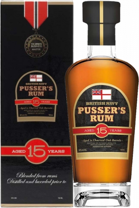 Pusser's Rum 15YO 40% 0,70 L