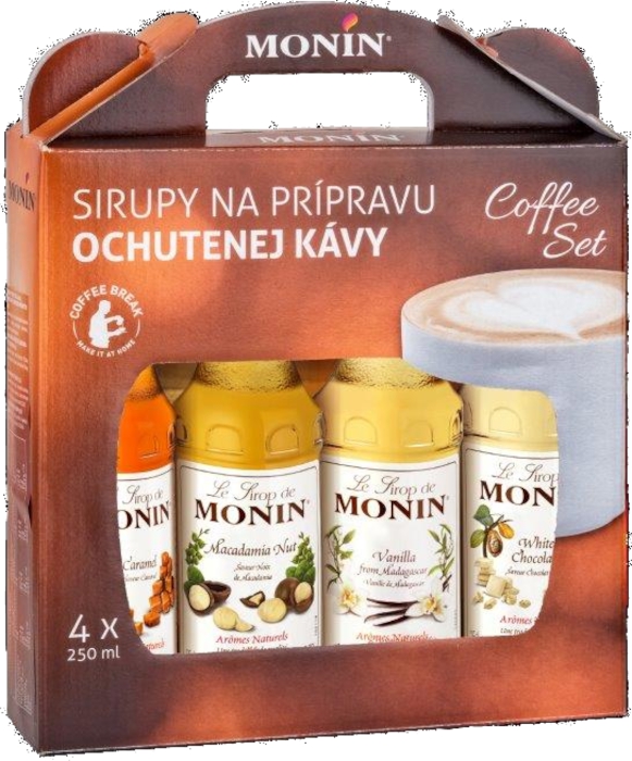 Monin Coffee Set 4x 0,25 L