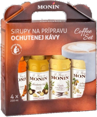 Monin Coffee Set 4x 0,25 L