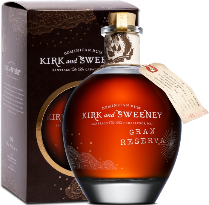 Kirk and Sweeney Gran Reserva 40% 0,70 L Gift