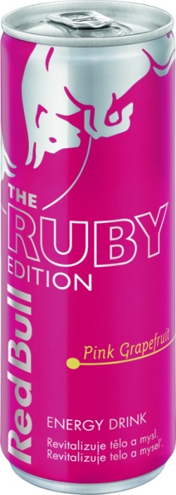 Red Bull Ruby Edition (Pink Grapefruit) 0,25 L plech