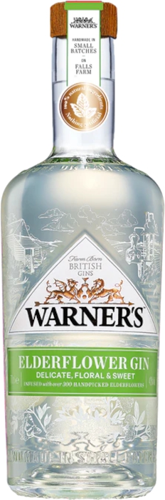 Warner’s Elderflower Gin 40% 0,70 L