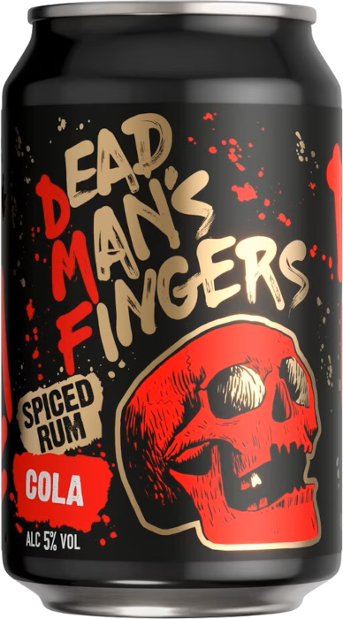Dead Man's Fingers Spiced & Cola 5% 0,33 L
