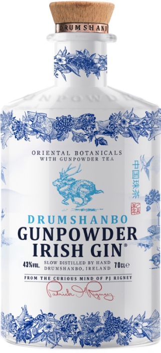 Drumshanbo Gunpowder Irish Gin Ceramic 43% 0,70 L