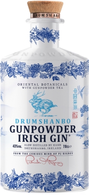 Drumshanbo Gunpowder Irish Gin Ceramic 43% 0,70 L