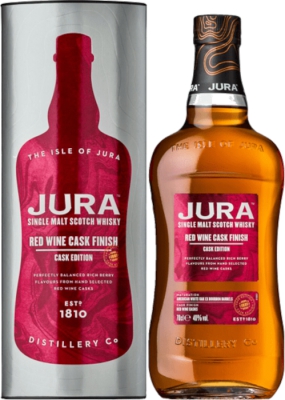 Isle of Jura Red Wine Cask Finish 40% 0,70 L