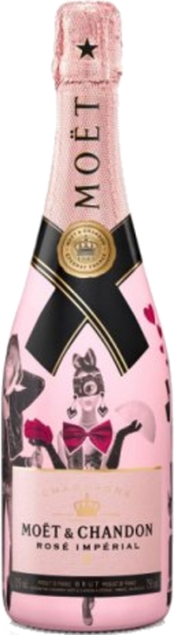 Moet & Chandon Impérial Rosé Love Bottle (2018) 12% 0,75 L