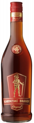 Karpatské brandy Original 36% 0,70 L