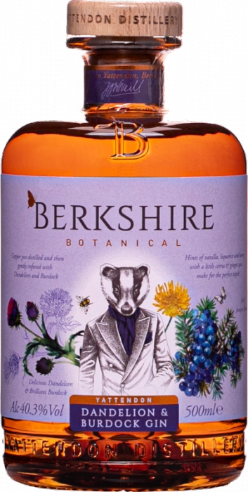 Berkshire Botanical Dandelion & Burdock Gin 40,3% 0,50 L