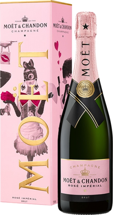 Moet & Chandon Impérial Rosé Love Gift (2018) 12% 0,75 L