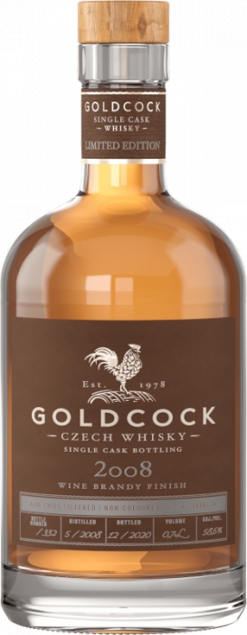 Gold Cock Wine Brandy Finish 58,6% 0,70 L