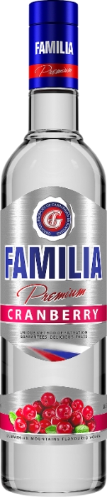 Familia Premium Cranberry 38% 0,70 L
