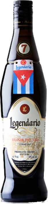 Legendario Elixir de Cuba 7 Aňos 34% 0,70 L