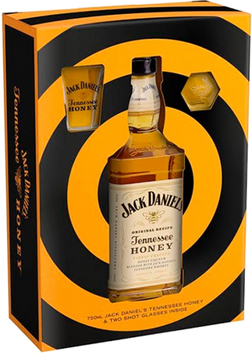 Jack Daniel's Honey 35% 0,70 + 2 poháre