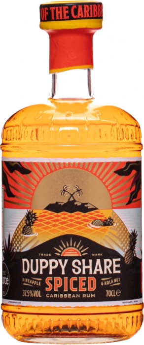 Duppy Share Spiced Rum 37,5% 0,70 L