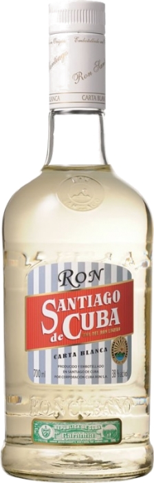 Santiago de Cuba Carta Blanca 38% 0,70 L