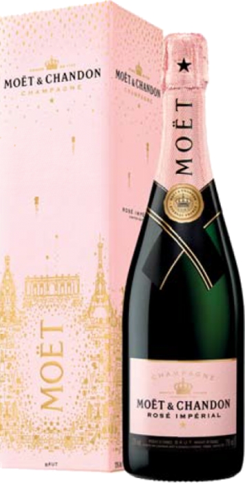 Moet & Chandon Impérial Rosé Festive Box (2018) 12% 0,75 L
