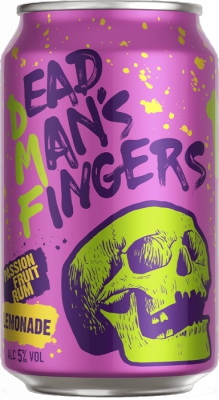 Dead Man's Fingers Passionfruit Rum & Lemonade 5% 0,33 L