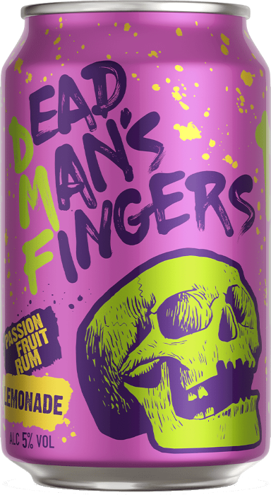 Dead Man's Fingers Passionfruit Rum & Lemonade 5% 0,33 L