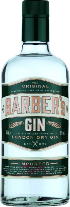 Barber's London Dry Gin 40% 0,70 L
