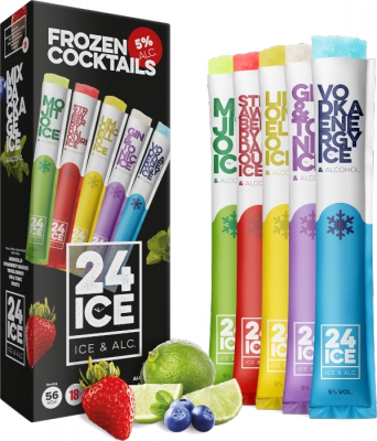 24ICE Mix Frozen Cocktails 5% 5×0,065 L
