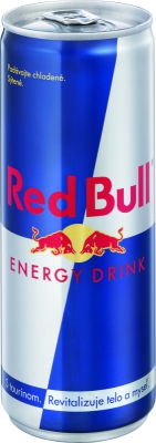 Red Bull 0,25 L plech