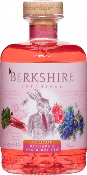 Berkshire Botanical Rhubarb & Raspberry Gin 40,3% 0,50 L